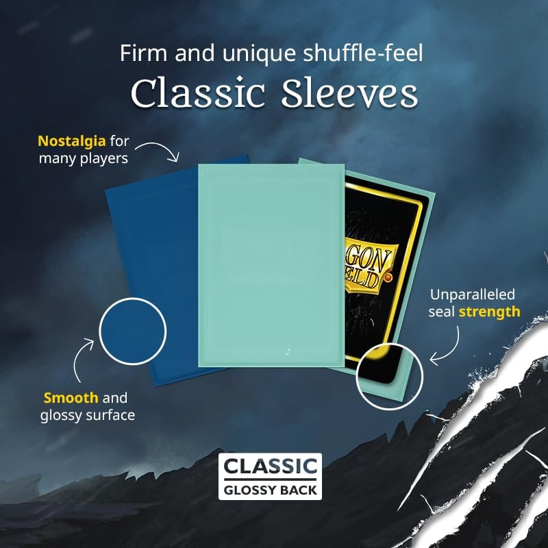 Dragon Shield Classic Art Sleeves Set of 100 Sleeves - Tangerine image number 3