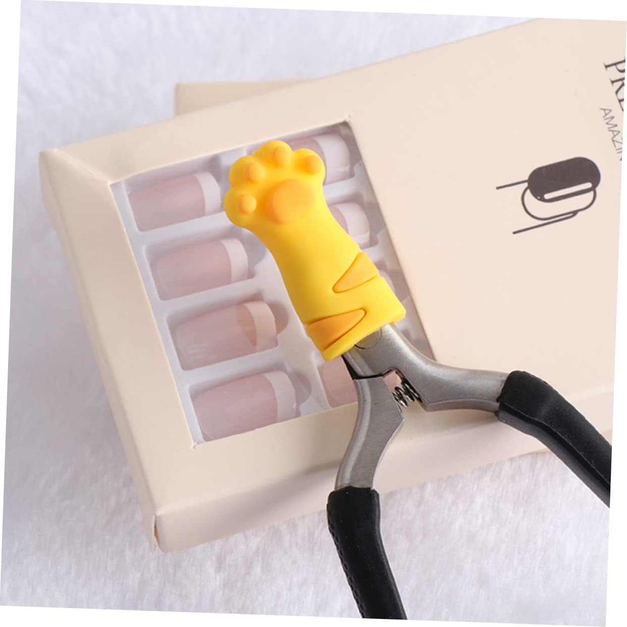 SHERCHPRY 9Pcs Nipper Cover Protective Sleeve for Nail Cuticle Scissors Material for Pedicure Tools and Pet Nail Care image number 6