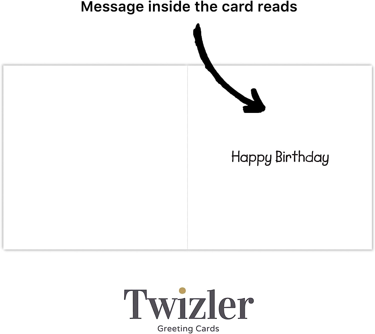 Twizler 4Th Birthday Card for Boy or Girl - Fourth Birthday Card Boy - Fourth Birthday Card Girl - Boys Birthday Card - Girls Birthday Card - Age 4 Birthday Card - Unisex Childrens Birthday Card image number 1