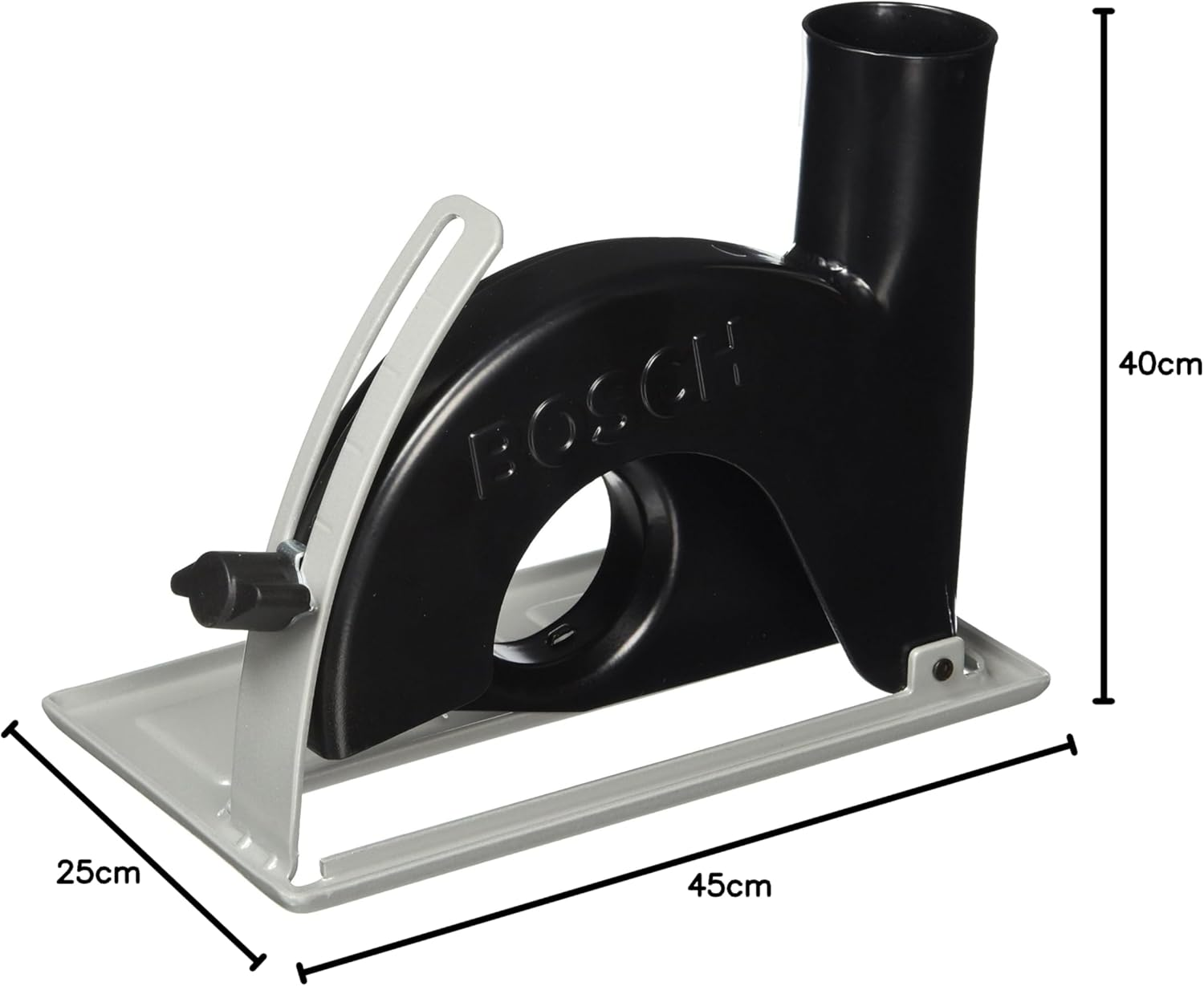 Bosch Accessories Professional Cutting Guide with Dust Extraction Outlet (&Oslash; 100/115/125 Mm, Accessories for Angle Grinders) image number 5