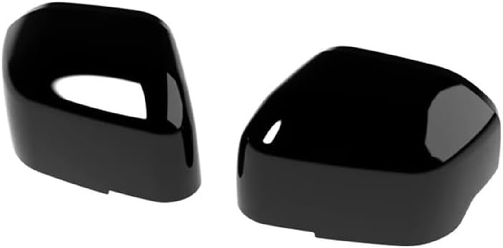 For BYD Shark 6 2024 2025 ABS Carbon Fiber/Bright Black/Matte Black Mirror Cover - Scratch Resistant, 3M Adhesive, Side Mirror Protection (Bright Black) - Bright Black image number 3