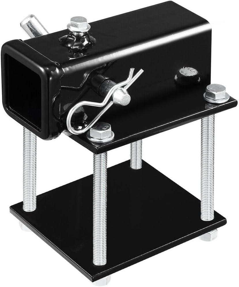 Hitch Receiver Adapter Trailer Universal Mount Reducer Caravan Bike Rack Cargo Carrier Removable Heavy Duty 150Kg image number 2