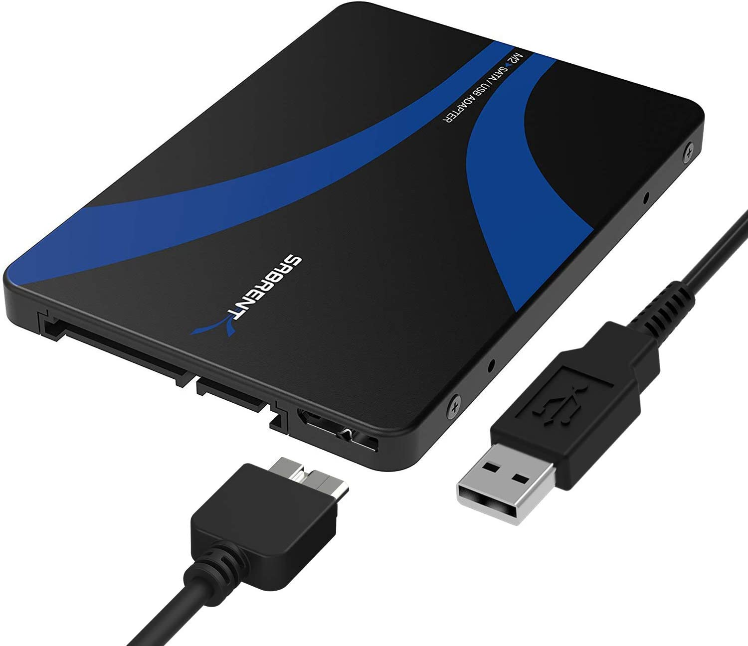 SABRENT M.2 SSD [NGFF] to USB 3.0 / SATA III 2.5-Inch Aluminum Enclosure Adapter (EC-M2CU) [Not Nvme] image number 3