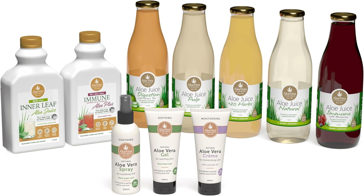 Aloe Vera Aloe Juice for Digestion 1 Liter image number 4