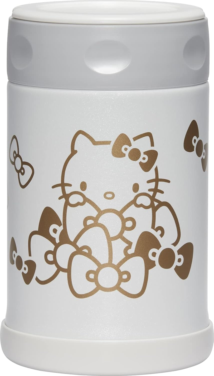 Zojirushi SW-EAE50KTWA Stainless Steel Food Jar, 17-Ounce, Hello Kitty Collection White image number 2