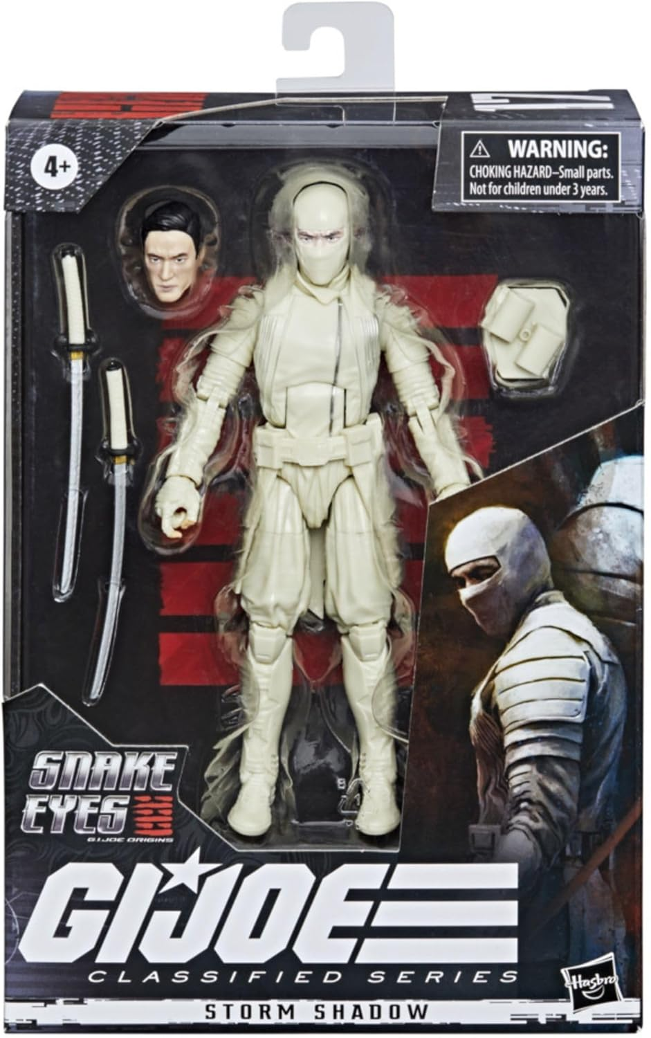 G.I. Joe - Classified Series 6 Inch Storm Shadow, Snake Eyes: G.I. Joe Origins - Premium Collectible Action Figure and Toys for Kids E8496 - Ages 4+ image number 1
