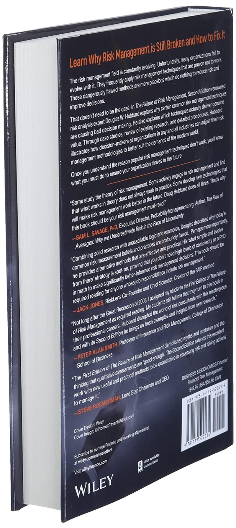 The Failure of Risk Management: Why It'S Broken and How to Fix It image number 2