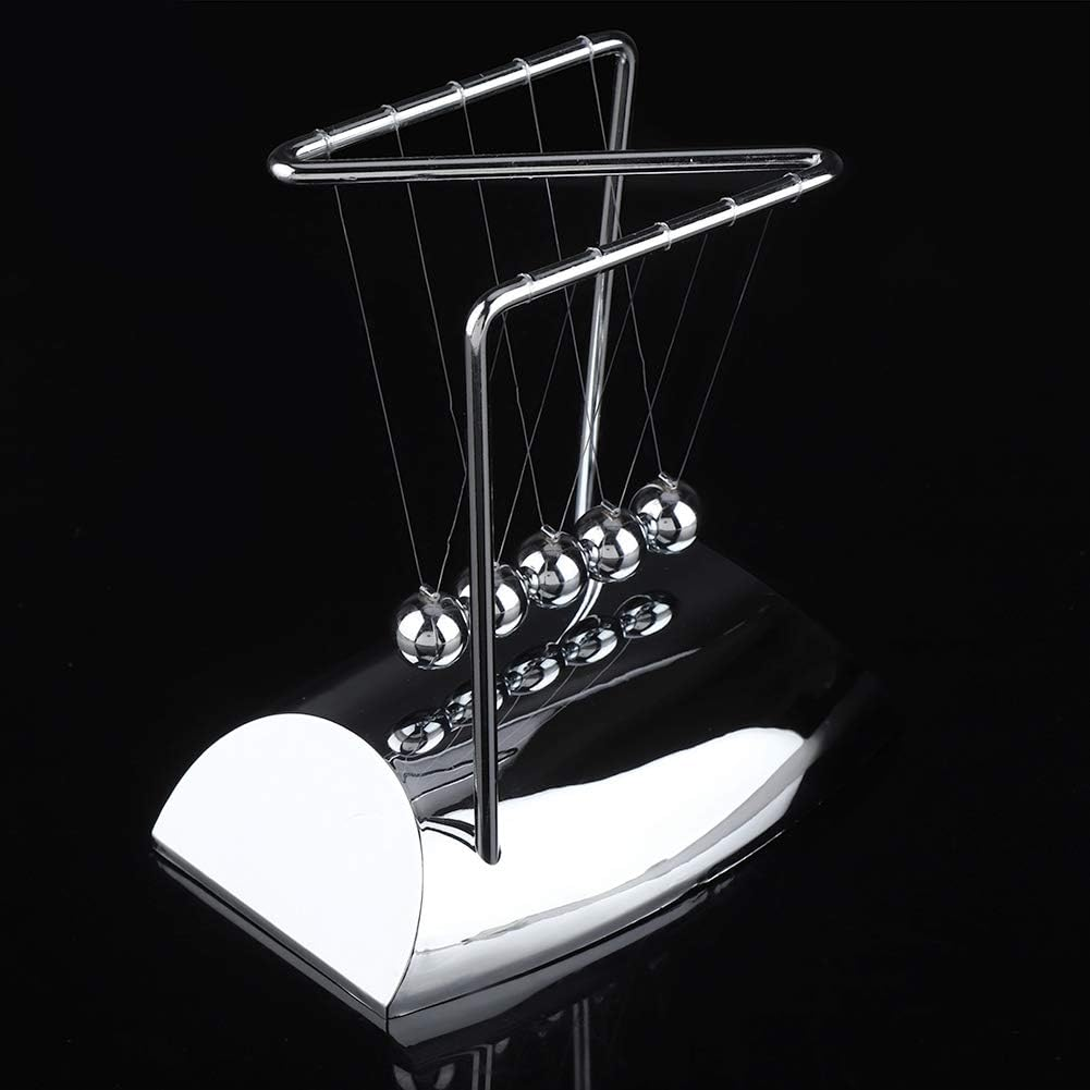 Newton'S Balance Ball, Newton'S Cradle Balance Steel Balls, Physics Science Pendulum Ornaments Toy for Decorating Office Home image number 3