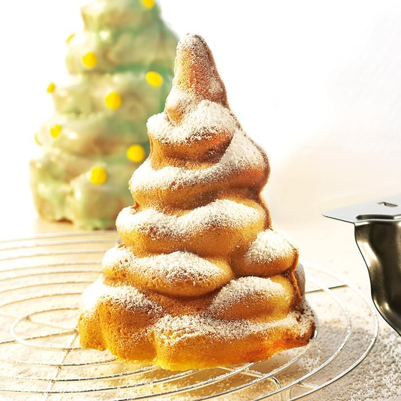 RBV Birkmann 214255 3D Tini the Fir Tree Baking Mould, Carbon Steel image number 4