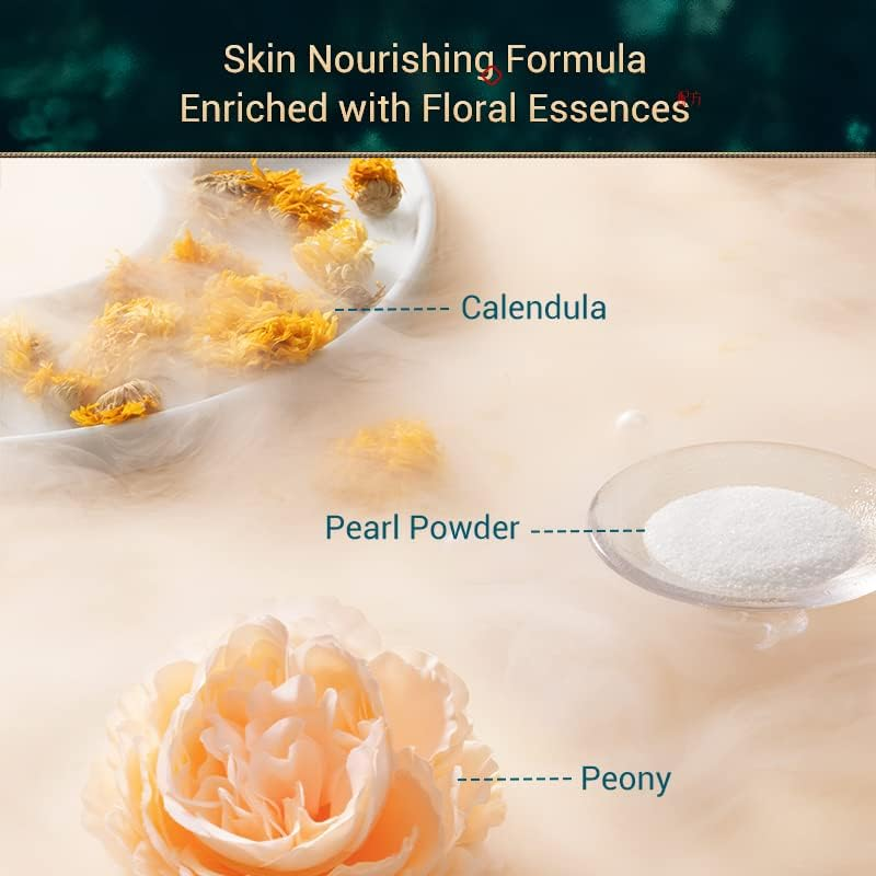 FLORASIS Floral Engraving Phoenix Makeup Palette, Delicate Engravings, Multi-Functional, Long Lasting, Skin-Loving Extracts, 01 Gold Brown, 12.8G image number 1