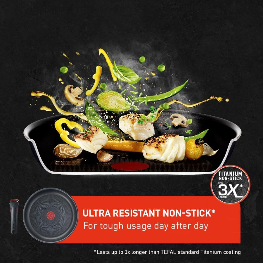 Tefal Ingenio Ultimate Non-Stick Induction 12 Piece Set, L7649053 image number 1