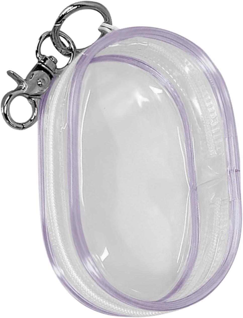 Transparent Cable Case, Clear Charging Cable Case,Clear Case | Mobile Phone Charger Storage Organizer,Compact Cable Tranpa Case, Purple, Riferimento Alla Descrizione, Please Refer to Description image number 6