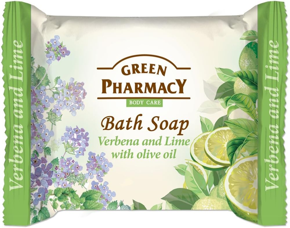 Green Pharmacy Werbena Bath Soap and Lime Oil 100G