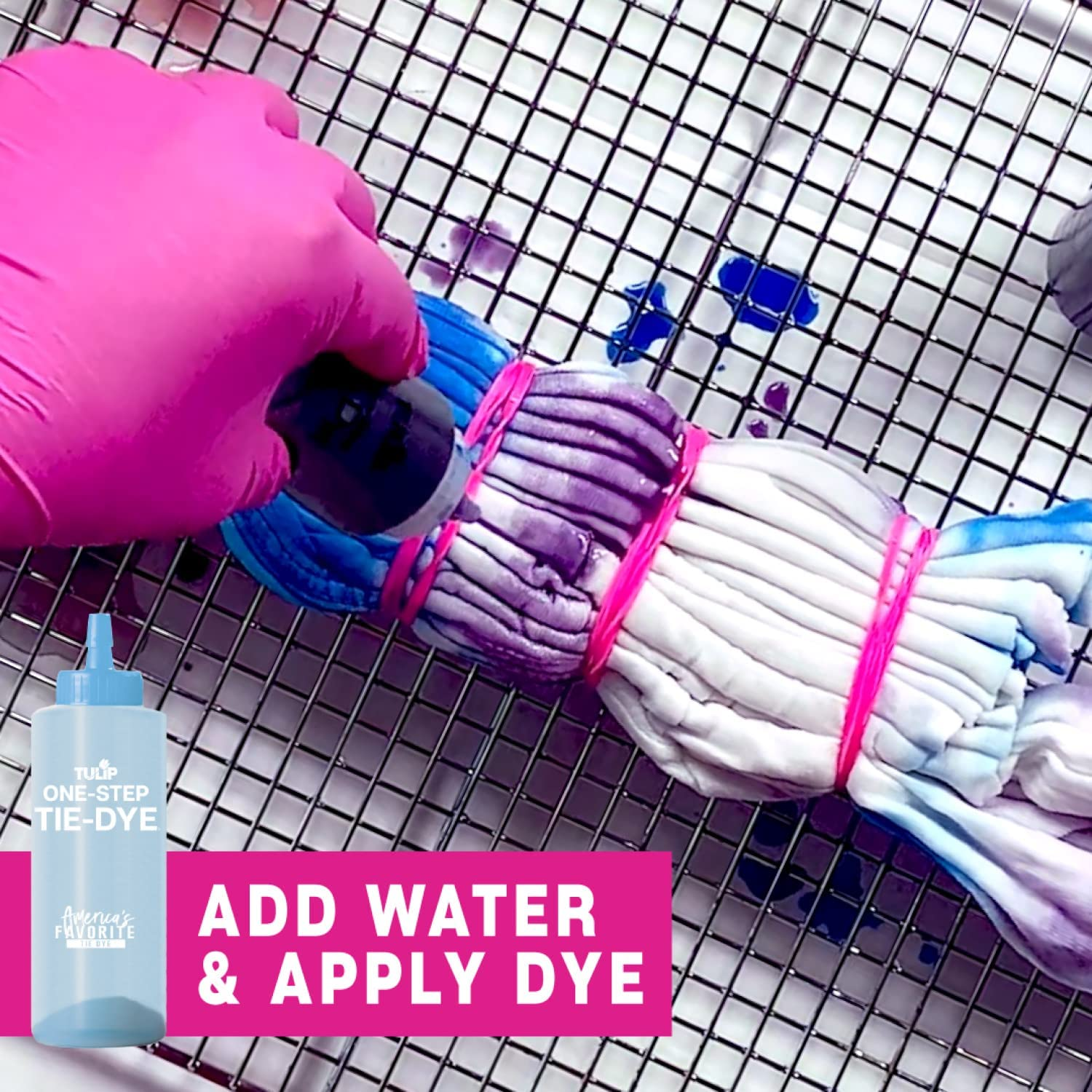 Tulip One-Step Tie-Dye Kit 5 Color Kit Tie Dye, Pretty Pastels image number 3