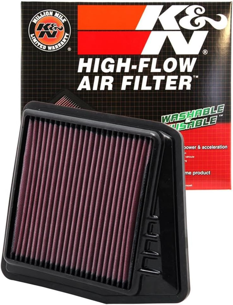 K&N 33-2430 Panel Air Filter for Honda & Acura Models image number 2
