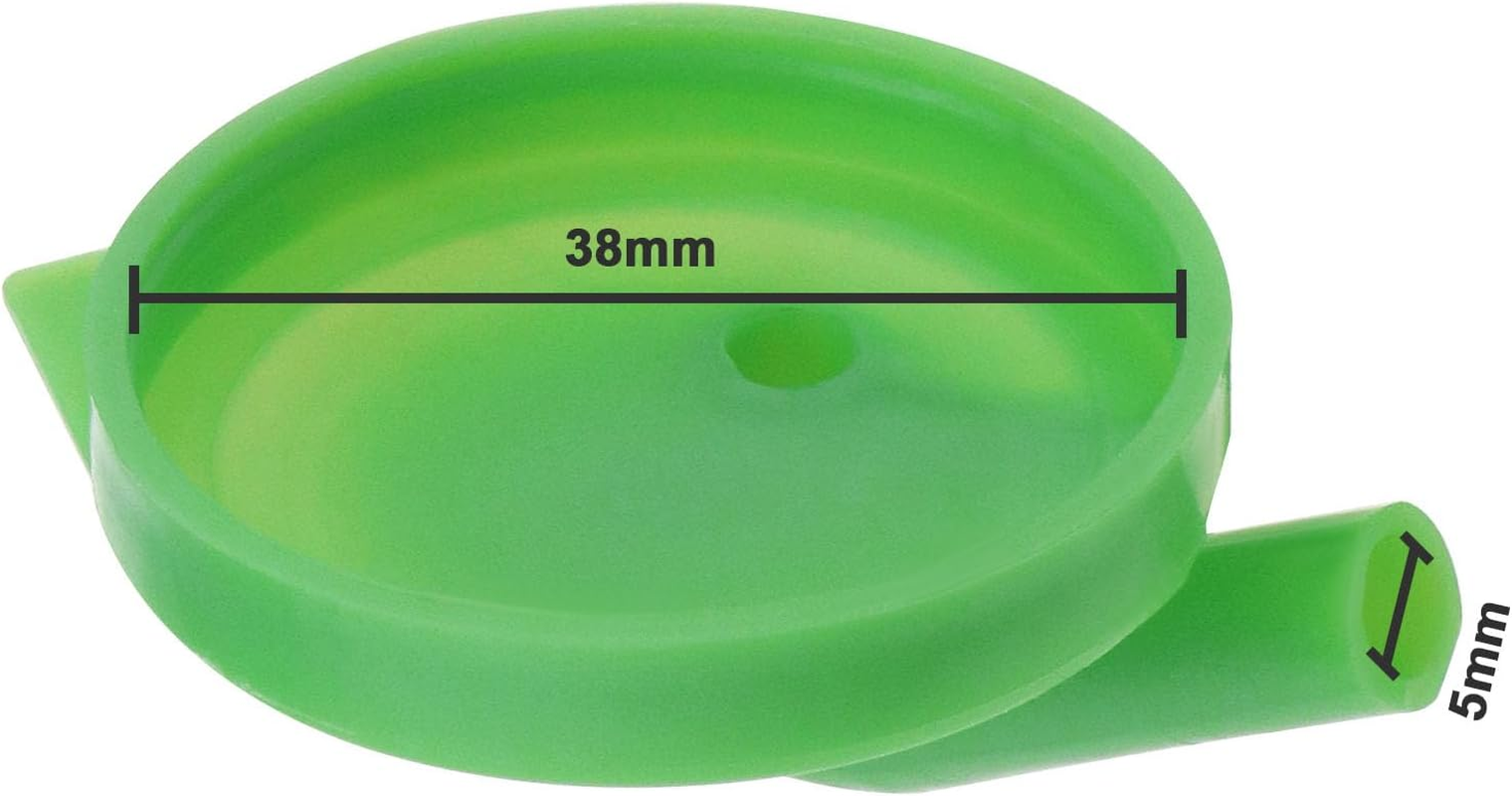 Car Engine Radiator Coolant Expansion Tank Cap Compatible with Suzuki Plastic Car Parts Water Bottle Cap Green 1793360B00 image number 2