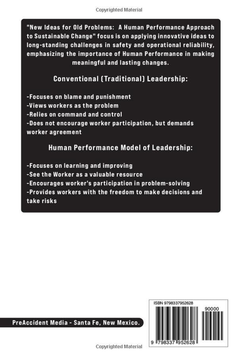 New Ideas for Old Problems: a Human Performance Approach to Sustainable Change image number 1