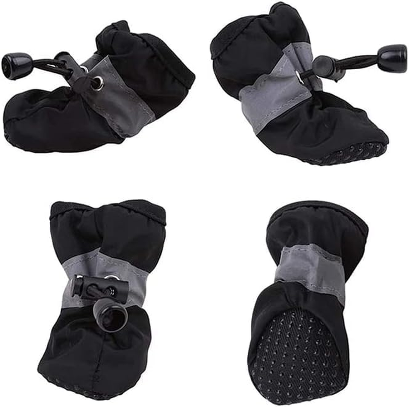 Anti Slip Adjustable Breathable Pet Snow Shoes, anti Slip Waterproof Protective Dog Shoes Rain Boots Pet Socks Booties Dog Outdoor Shoes Running Shoes (XL Large) image number 2