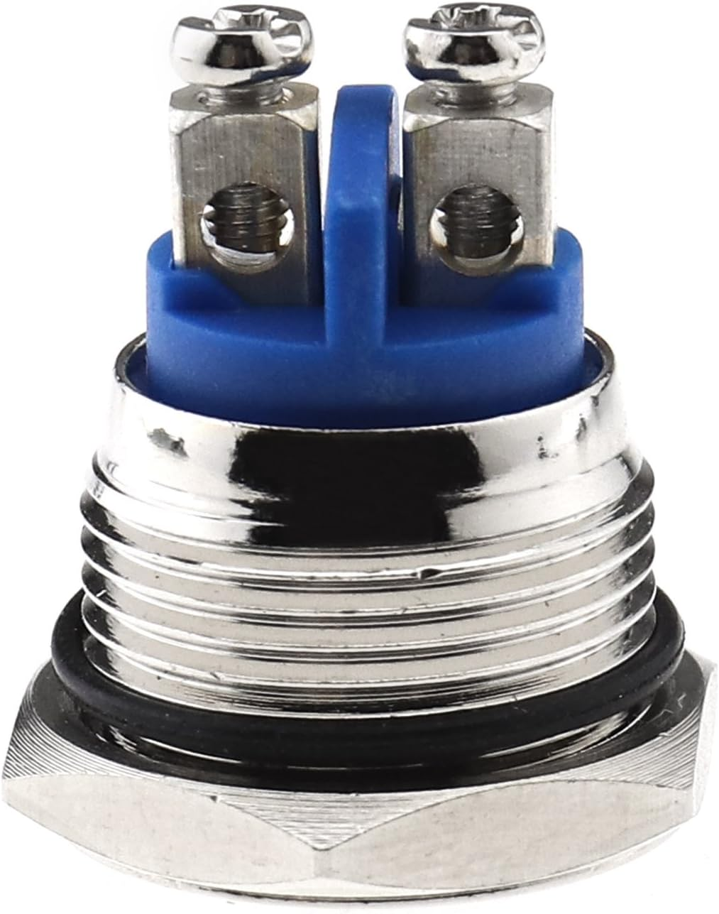 2X 16Mm Anti-Vandal Momentary Metal Stainless Steel Push Button Switch Flat Top image number 2