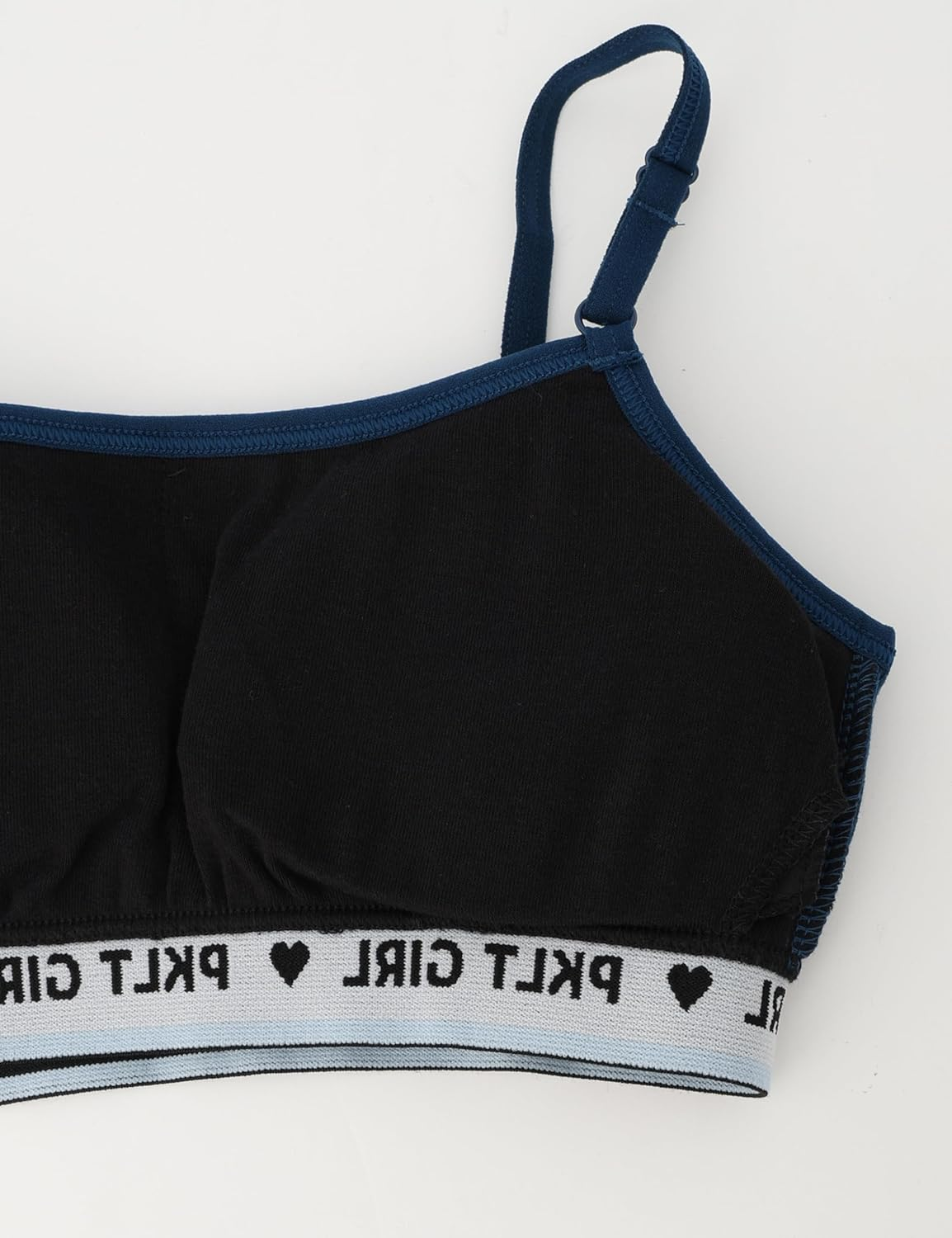 Pink-Latte(ピンクラテ) Pinklate 15138038485140 Girls' Underwear, 1P Bra, Navy, Navy, 140 image number 3