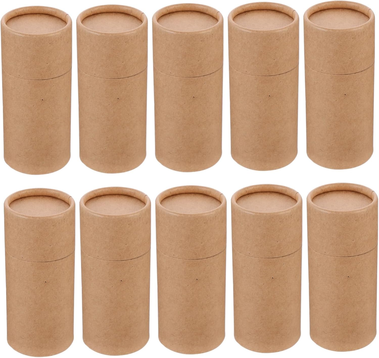 20Pcs Kraft Paper Box Essential Oil Bottle Container Practical Storage Cans for Packing and Display