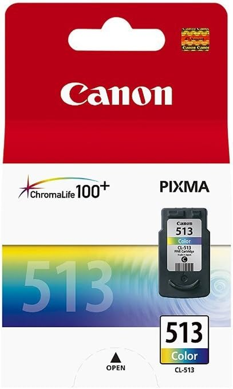 Canon CL-513 Standard Inkjet Cartridge, Large, Cyan image number 1