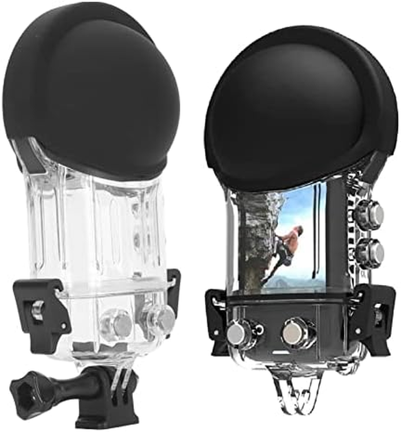 IPX8 Waterproof Camera Dive Case for ONE X3, 164Ft Underwater Dive Protective Shell with Bracket, Ideal for Diving, Surfing, Snorkeling and Other Water Sports image number 4