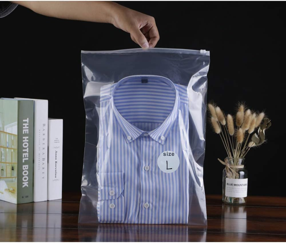 Hybsk 500 Pcs Clothing Size Stickers round Blank Stickers White round Self Adhesive Labels for Apparel Retail, Clothing（White） image number 5