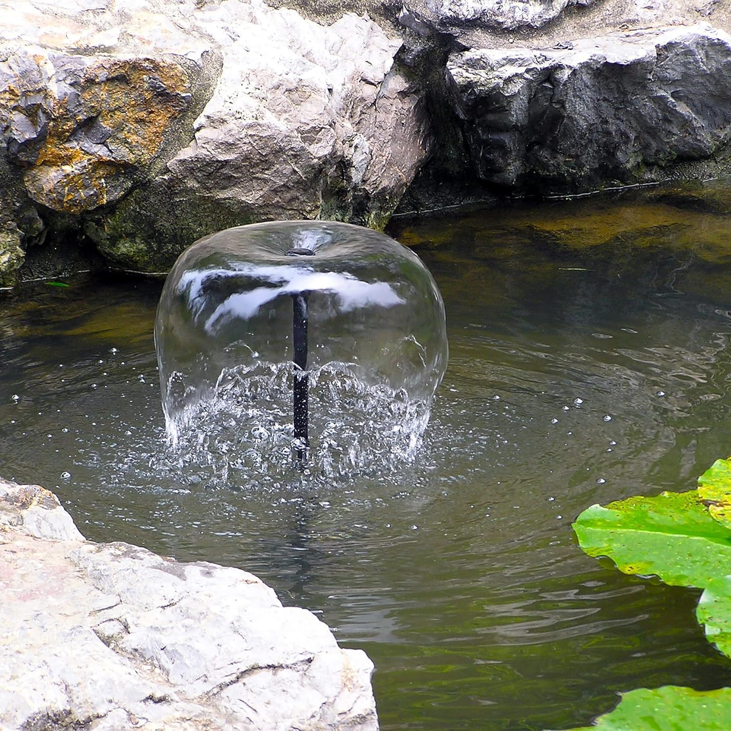 20W Solar Water Pump KIT: DC Brushless Submersible Water Pump 410Gph with 18V 20W Solar Panel for Solar Fountain, Fish Pond, and Aquarium (No Backup Battery) image number 6