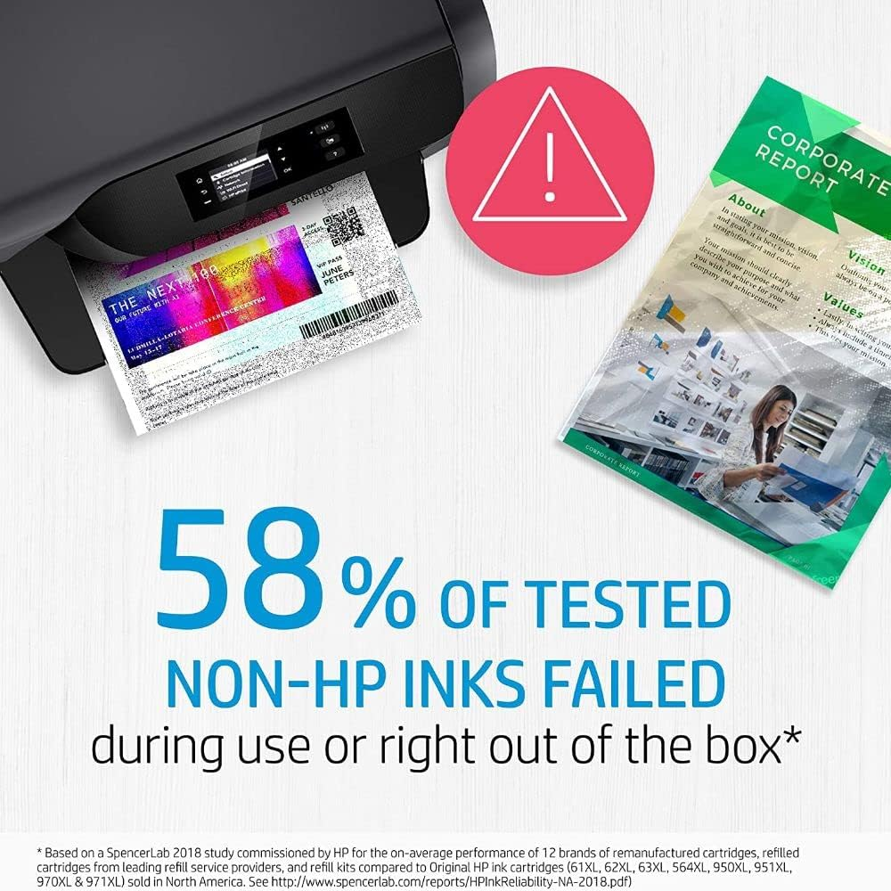 HP (971XL) CN627AA Genuine Magenta [6.6K Page] High Capacity Ink Cartridge image number 3