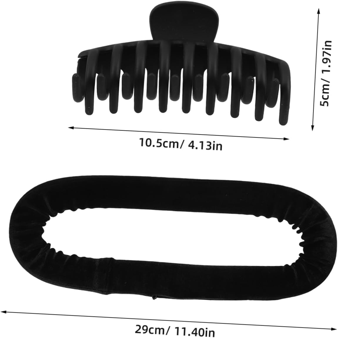 Heatless Curling Iron Long Hair Curler No Heat Lazy Hair Rollers Foam Roller Claw Clip for Overnight Curls