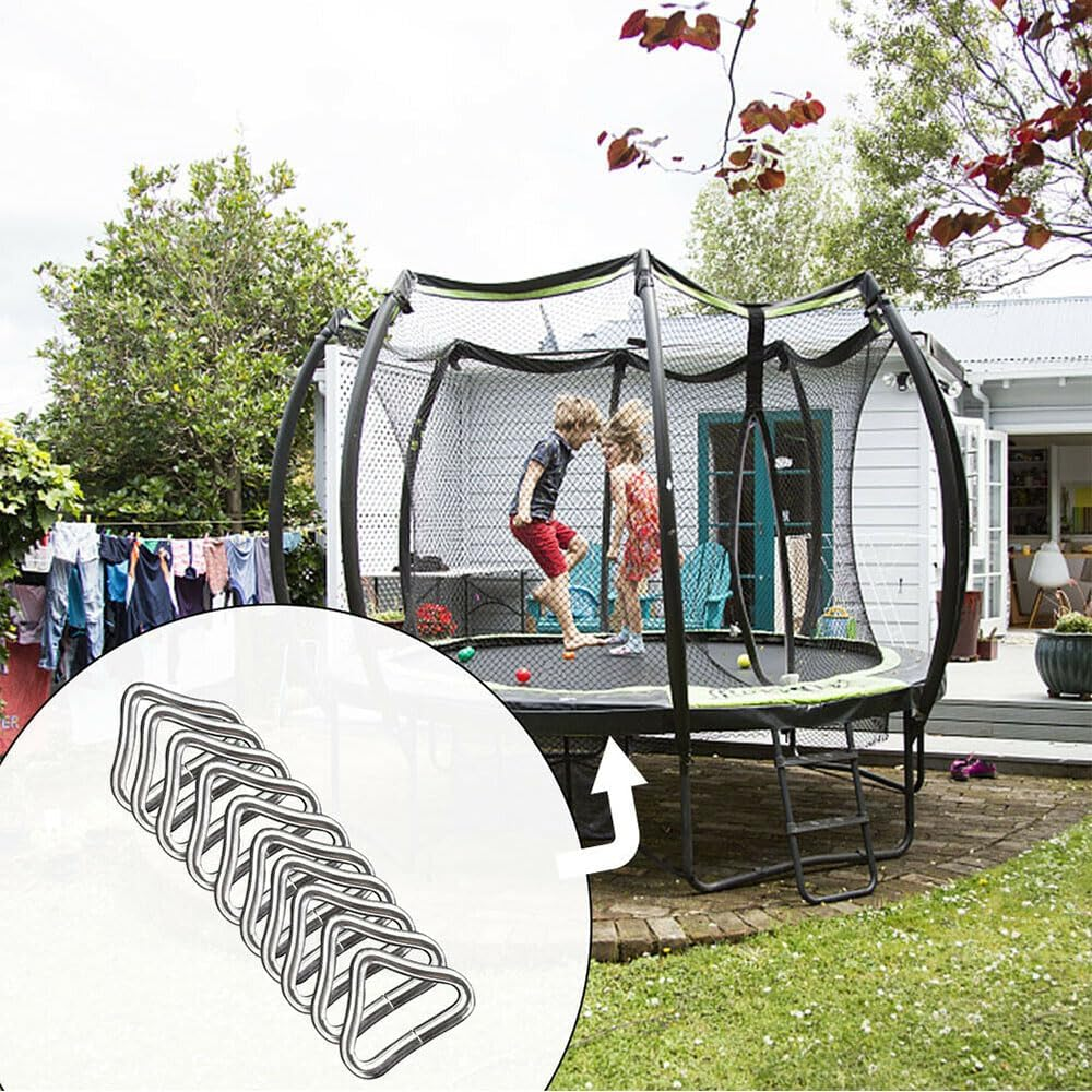 40X Quick Connect Trampoline Triangle Ring V-Rings High Strength Buckle Spring Triangle Buckle image number 6