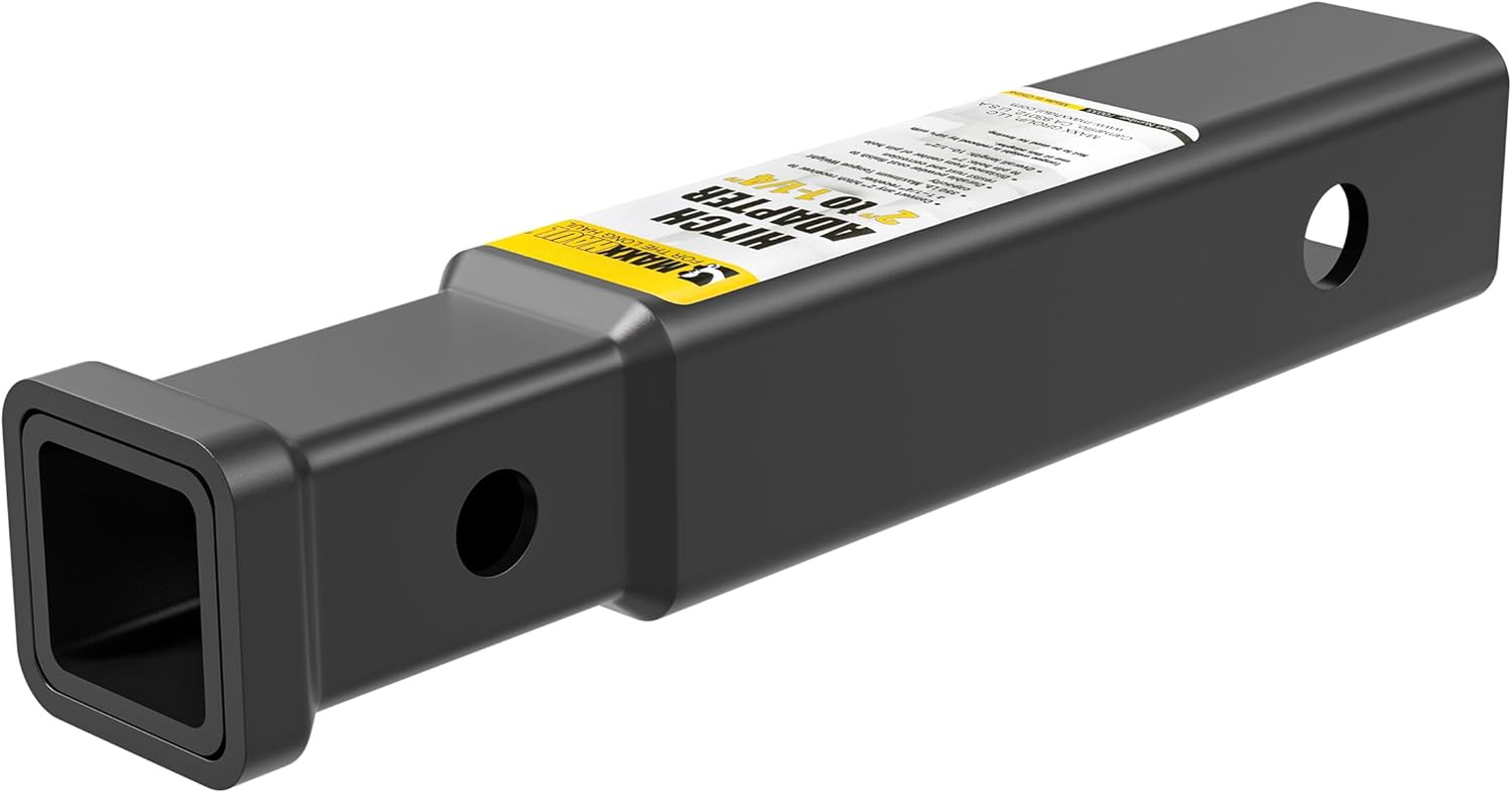 Maxxhaul 70033 2 Inch to 1-1/4 Inch Trailer Hitch Receiver Adapter/Extension image number 4
