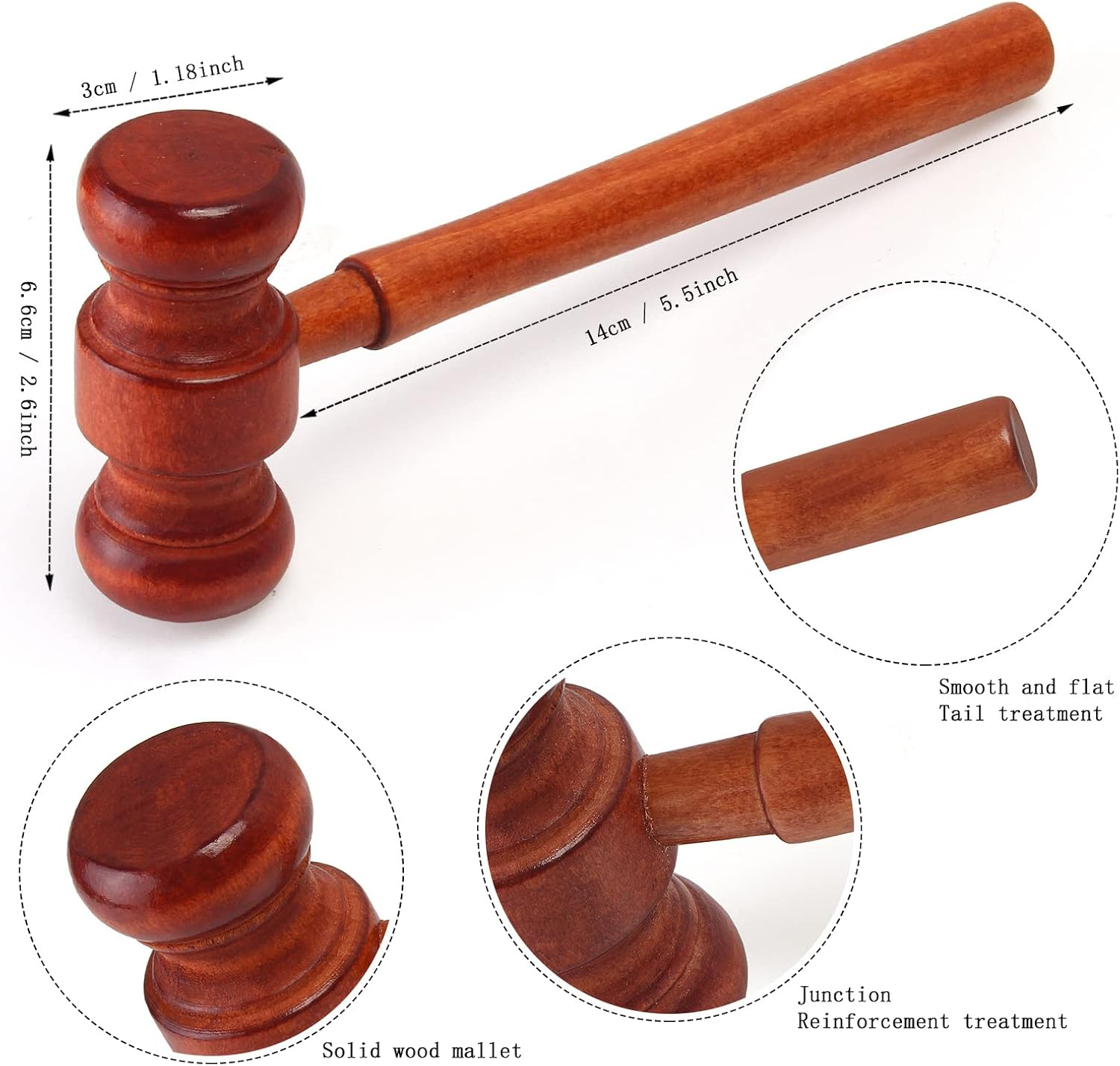 4 Pieces Judge Costume Accessories Set Women'S RBG Dissent Collar Beaded False Collar Necklace Costume for Halloween image number 5