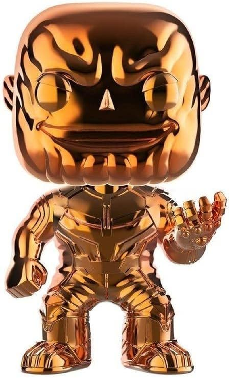 Funko Pop! Avengers 3 Infinity War - Thanos Orange Chrome Vinyl Figure, 10 Cm Height image number 2