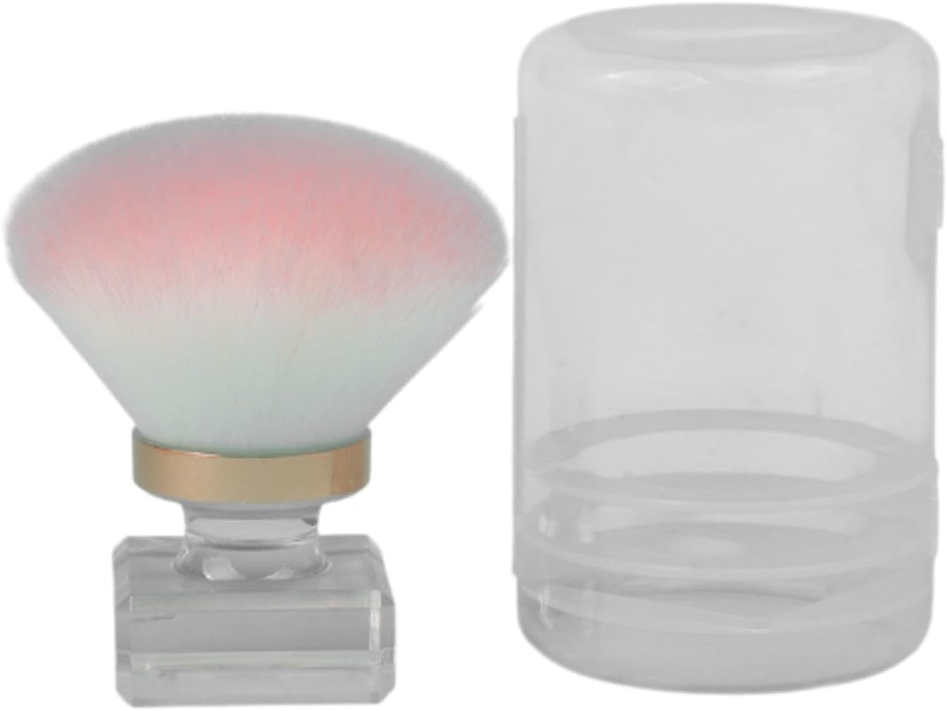 Nail Dust Brush, Soft Brush, Portable, Manicure, Cleaner Kabuki Cleaner Brush, Moving Brush with Dust with Nail Art, Mushroom Head image number 6