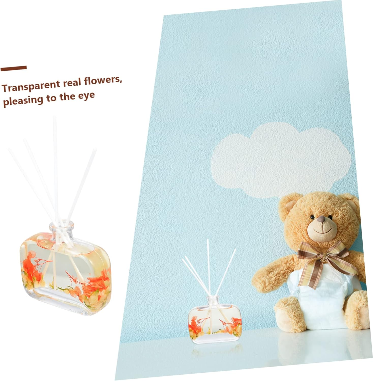 Aromatherapy Essential Oil Rattan Stick Diffuser Home Air Freshener Scented Healthy Materials - Multicolor image number 7