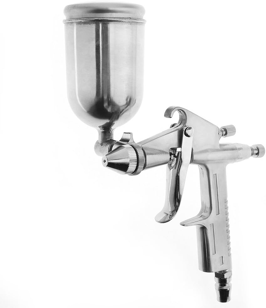 Chgimposs Mini Pneumatic Paint Spray Gun with 0.5Mm Diameter Nozzle for Leather/Wall Painting image number 3