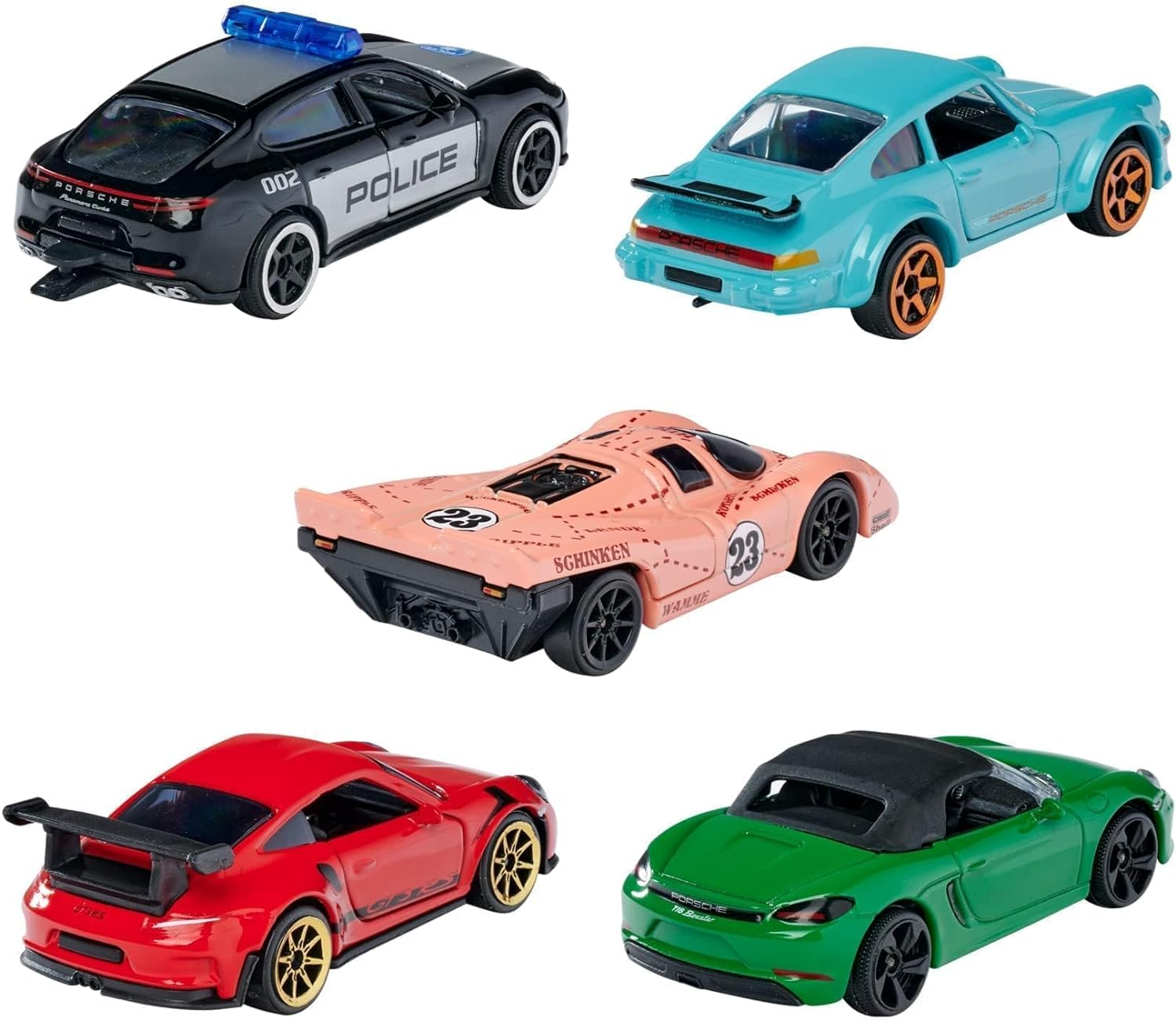 Majorette Porsche Edition 1:64 Scale Diecast Model Cars Giftpack (5 Piece Box) image number 6