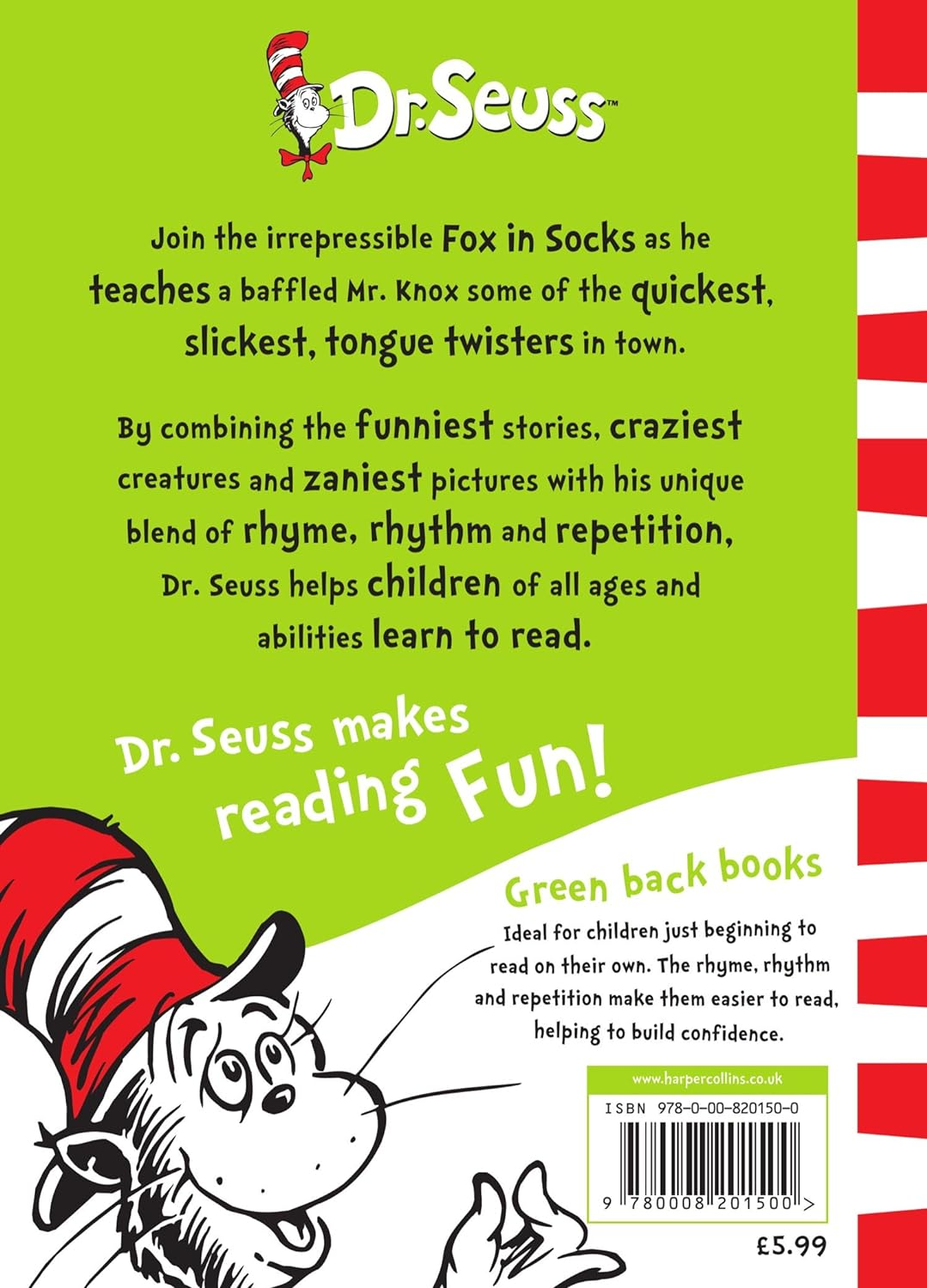 Fox in Socks [Green Back Book Edition] image number 5