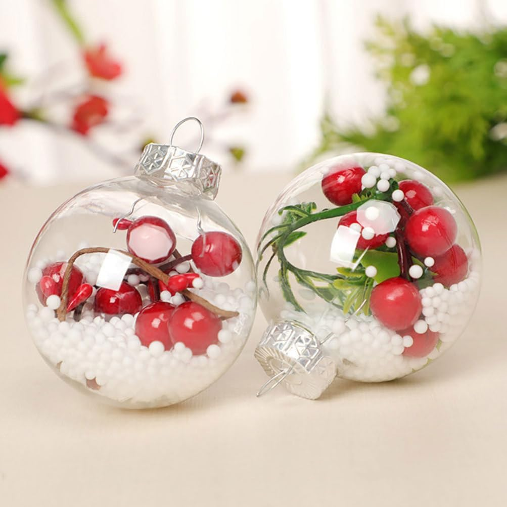 Cabilock 12Pcs Christmas Tree Ornaments Xmas Ornaments for Holiday Decoration for Trees Parties and Year Display image number 4
