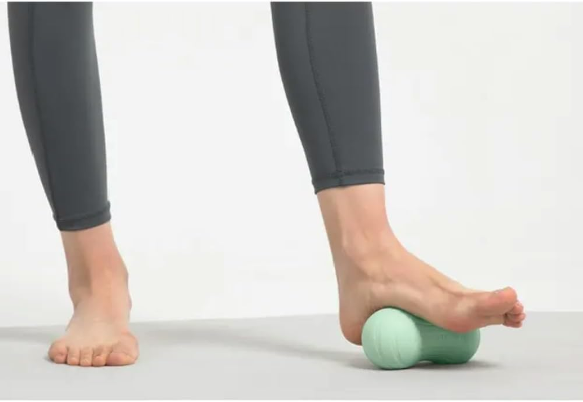 Peanut Massage Ball, Double Lacrosse Massage Roller Ball for Back Neck Shoulder Spine Legs HIPS, Deep Tissue Peanut Roller Ball Trigger Point Muscle Massage Ball (Green) image number 2