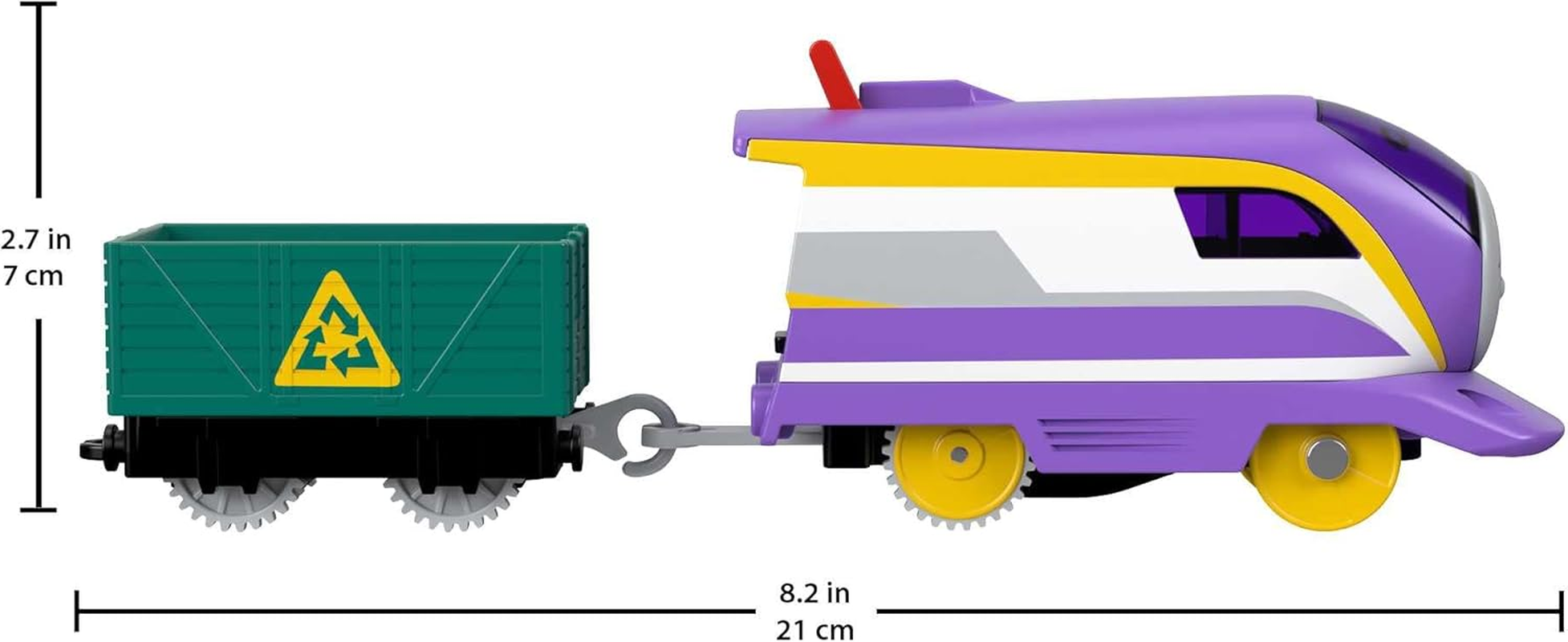 Thomas & Friends Kana Motorized Toy Train, Battery-Powered Engine with Cargo for Preschool Kids Ages 3 and Up image number 3