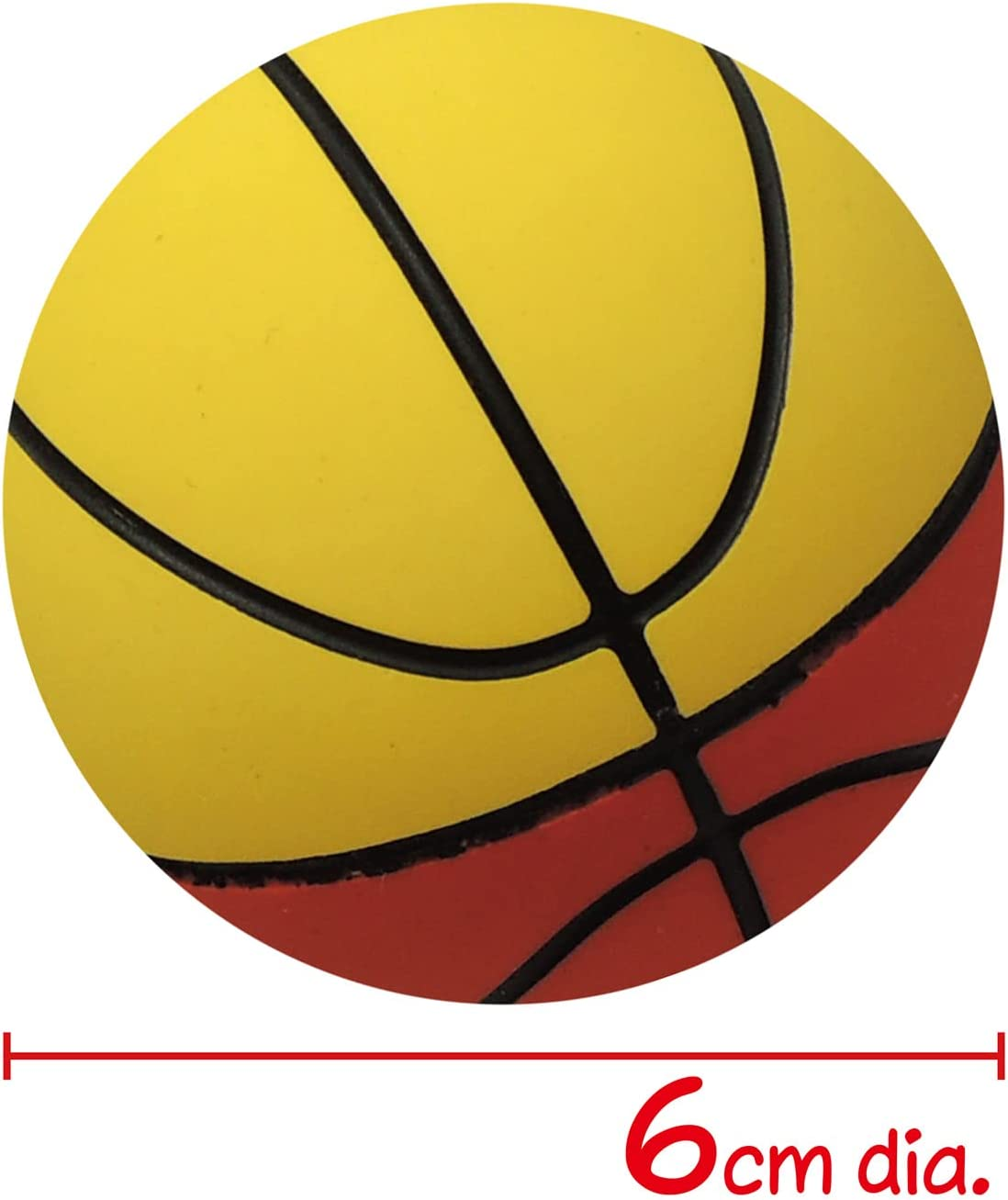 [6Pcs Pack, Random Color] Kenisy down Ball | Australian Handball | Kid Bouncy Balls 60Mm Mixed Color Party Game Bag Filler for Children | down Ball Set image number 3