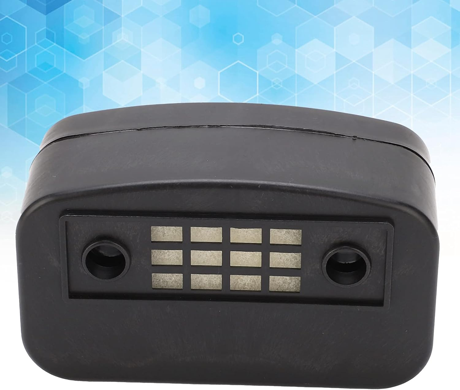 65Mm Air Compressor Silencer, Air Intake Filter, Block Dust& Reduce Noise, Sound Noise Muffler for Piston Compressor Blower Boiler, Plastic Shell Square image number 5