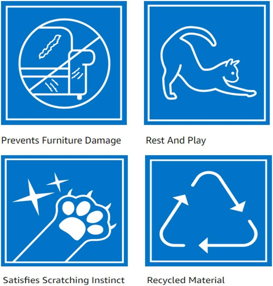 Cat Scratcher Bowl-Shaped Plate Thicken Corrugated Paper Cardboard Nest, Pets Supplier Reversible Kitty Scratching Pad Lounge Bed Interactive Toy image number 2