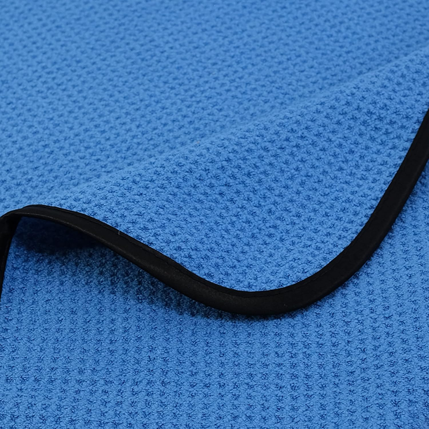 POLYTE Elite Microfiber Drying Towel (16X24, 4 Pack, Waffle, Blue) image number 1