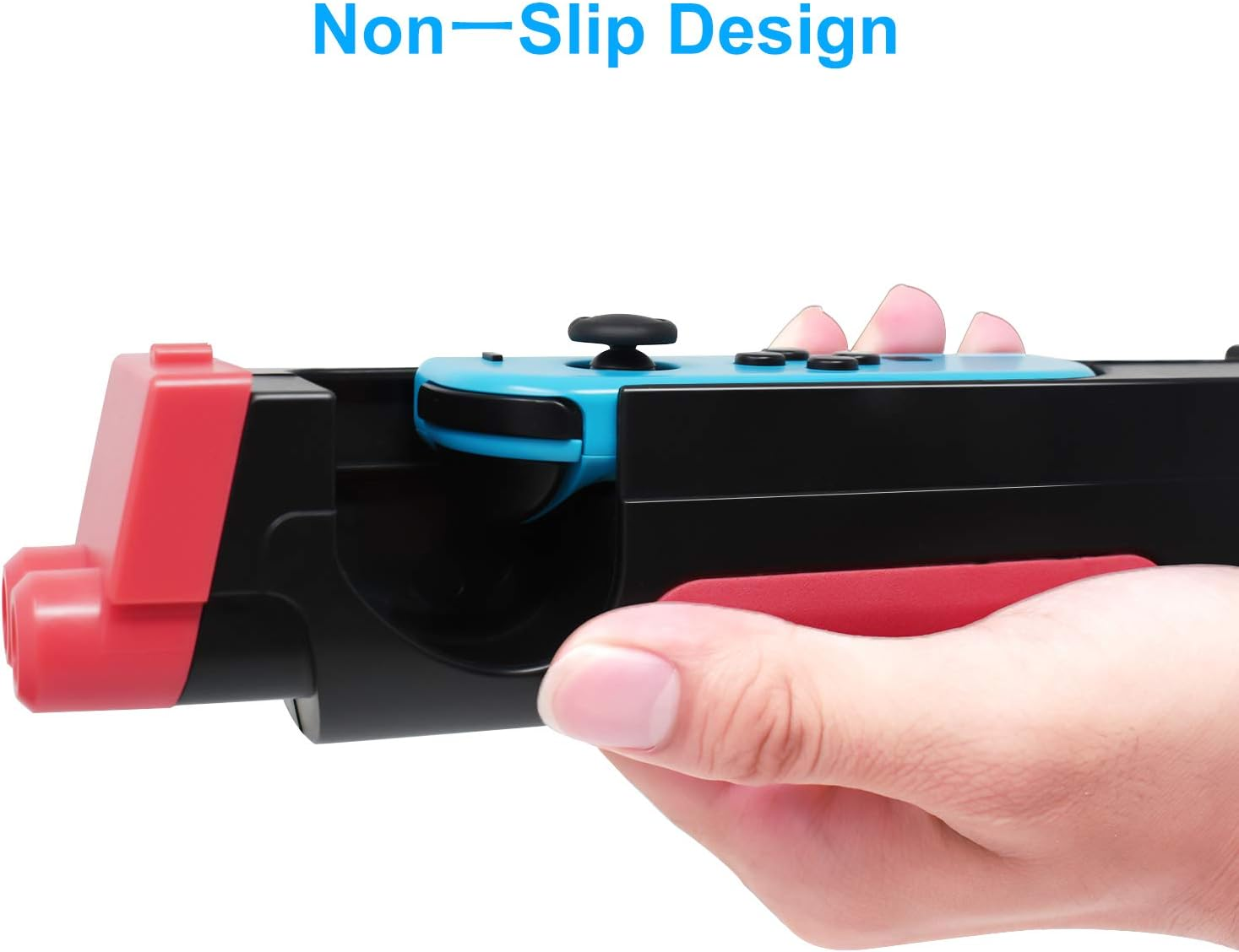 FASTSNAIL Shooting Gun Compatible with Nintendo Switch/Switch OLED,FASTSNAIL Replacement for Joy-Con Gun Controller Game Gun Hand Grips Compatible with Nintendo Switch Joycons/Switch OLED image number 1