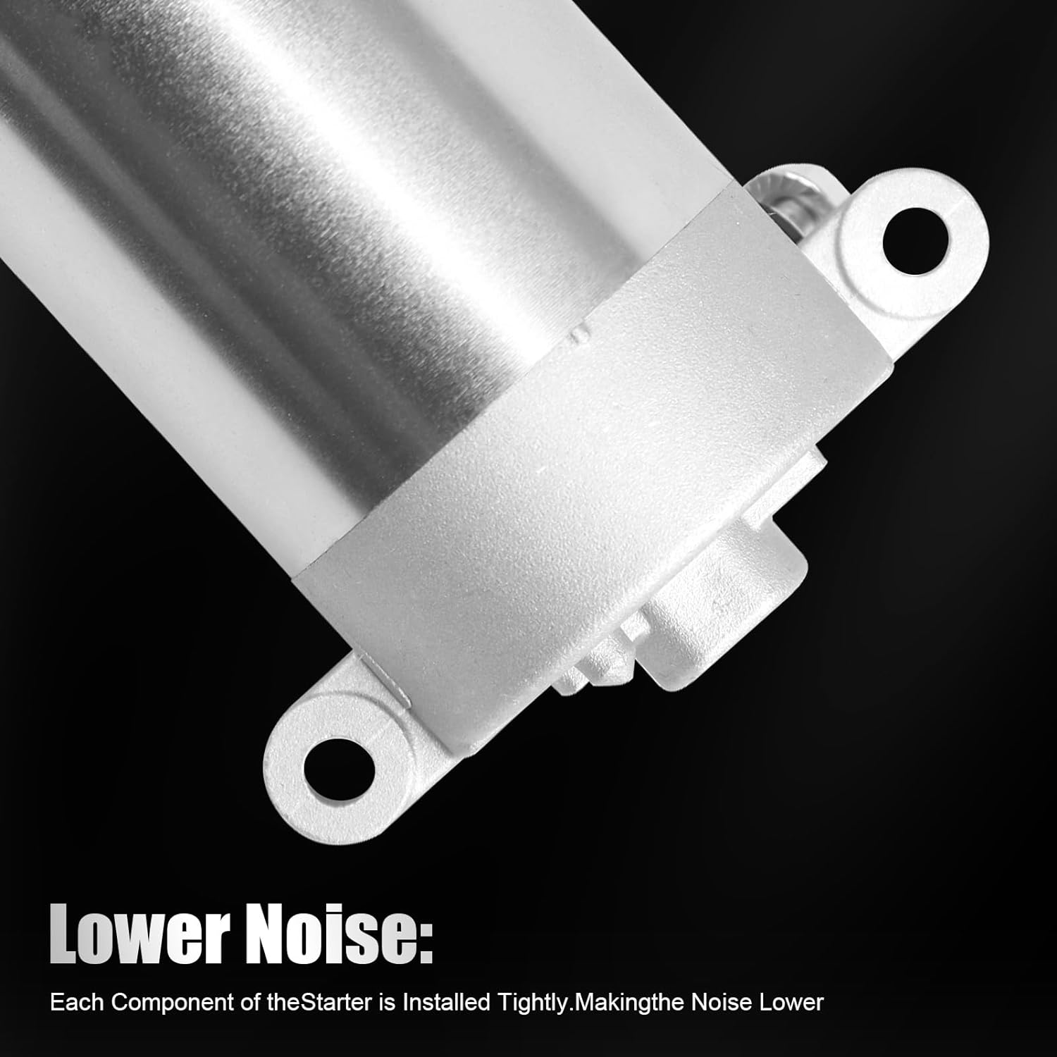 Starter Motor 21163-1266 Compatible with Kawasaki Bayou 220 1988-2002, Bayou 250 2003-2011, Replace# 0454952 0453478 image number 3