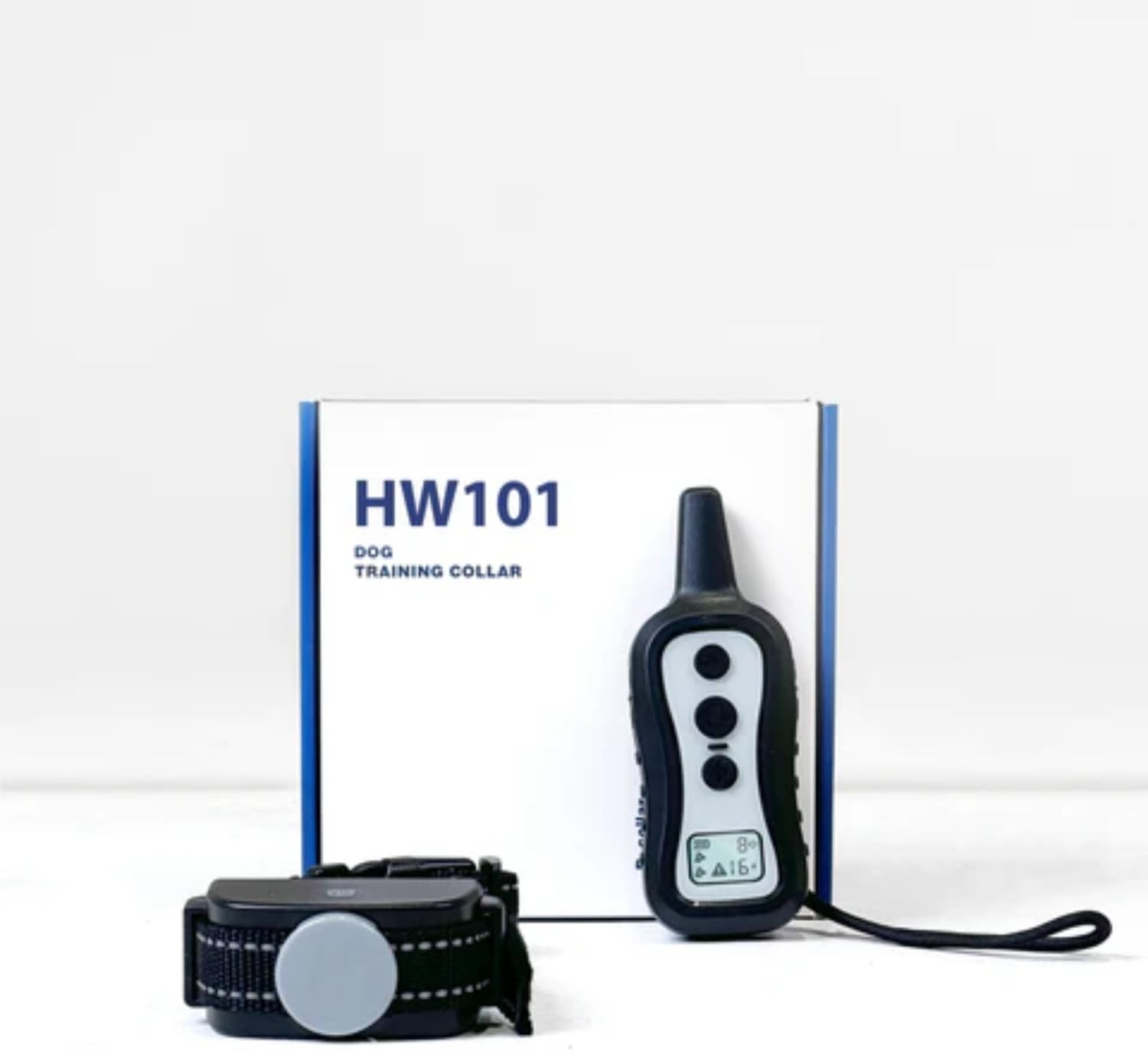 HW101 Remote Dog Training Collar (2 Dogs) with Beep Tones, Vibration, Shock, Waterproof, Safe anti Barking Device for Dogs, Dog Bark Collar for Small Medium Large Dogs, Black & Grey image number 4